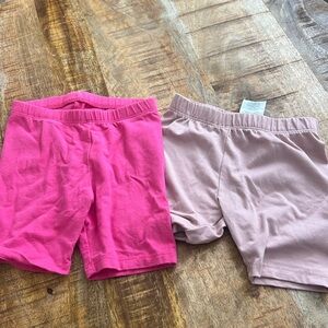 Toddler girl biker shorts
